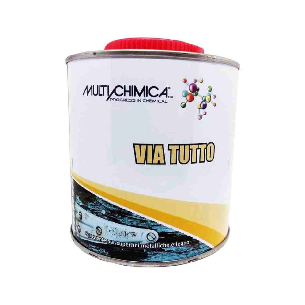 VIA TUTTO SGRASSANTE PER METALLO E LEGNO 750ML - MULTICHIMICA