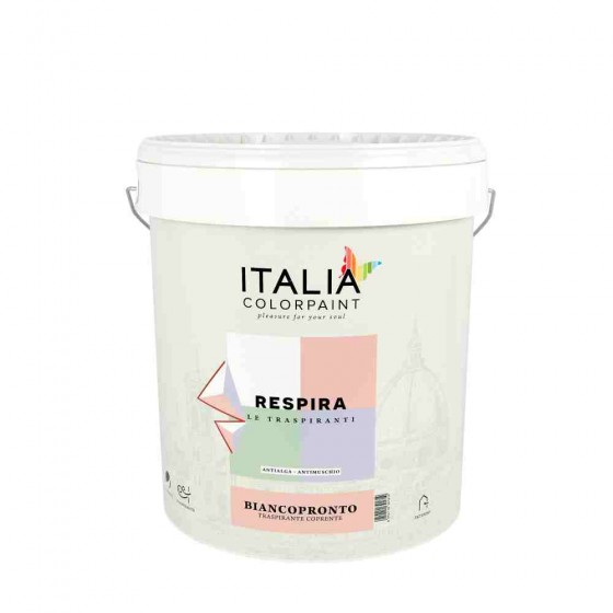 IDROPITTURA "BIANCOPRONTO" TRASPIRANTE 4 LT - DURIPLASTIC