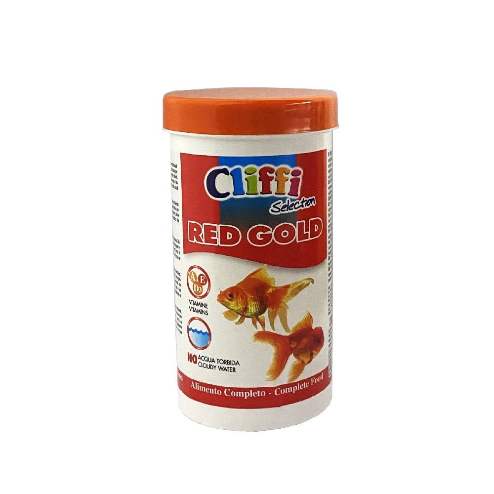 MANGIME PER PESCI ROSSI ORNAMENTALI RED GOLD 40 GR - CLIFFI