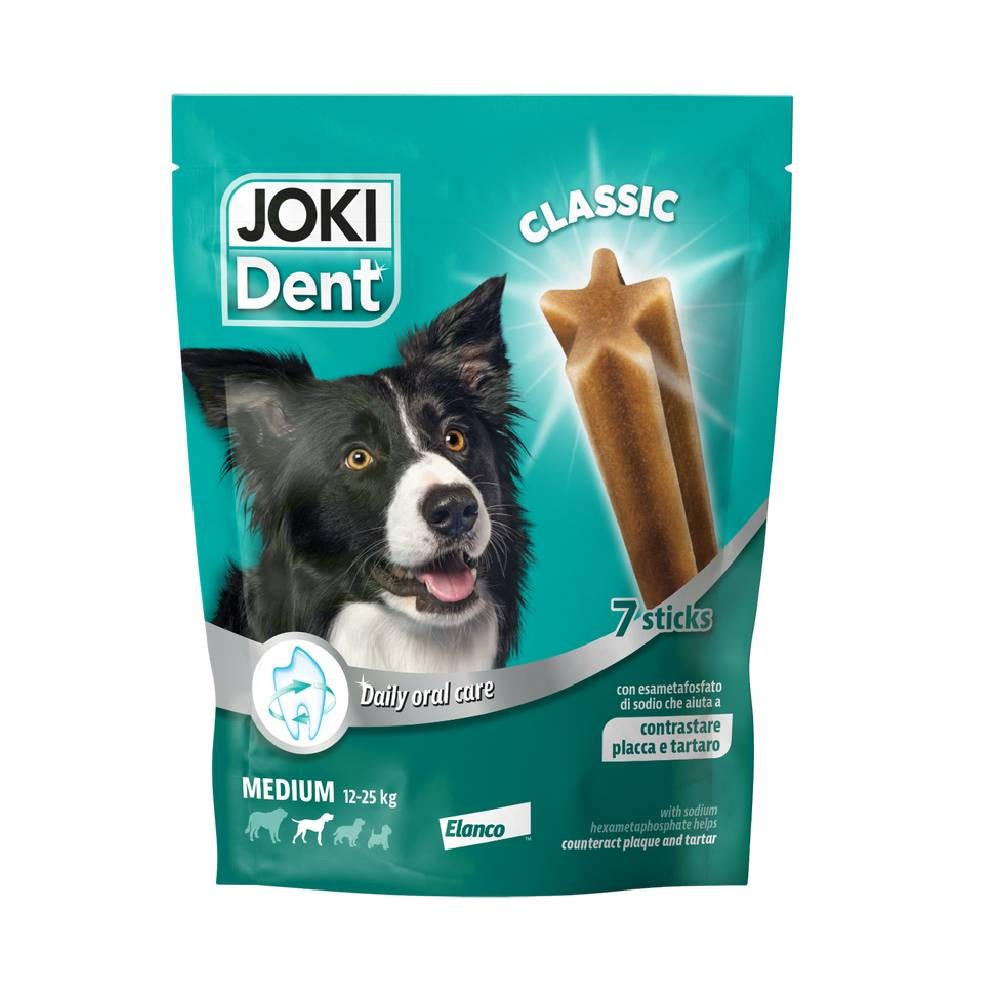 SNACK JOKI DENT CLASSIC PER CANE TAGLIA MEDIA 210 GR - ELANCO