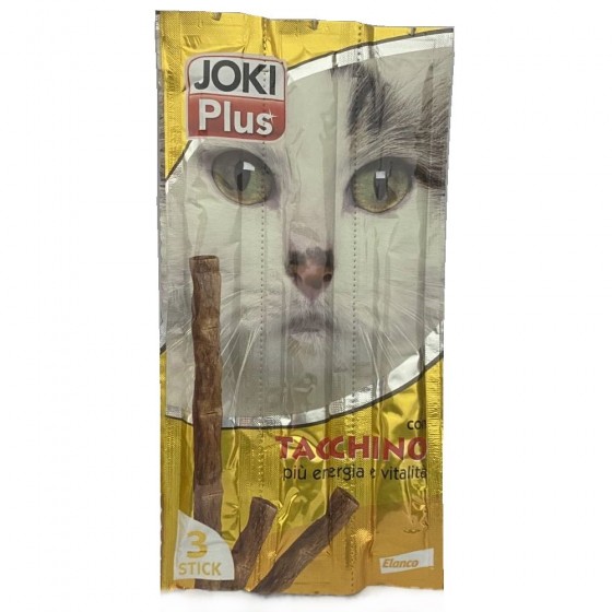 SNACK JOKI PLUS GATTO CON TACCHINO 15 GR - ELANCO