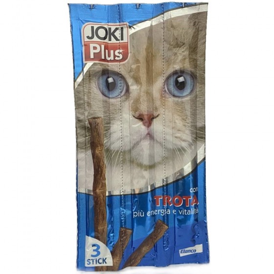 SNACK JOKI PLUS GATTO CON TROTA 15 GR - ELANCO