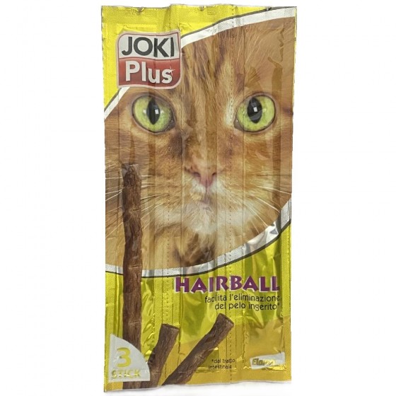 SNACK JOKI PLUS GATTO HAIRBALL 15 GR - ELANCO