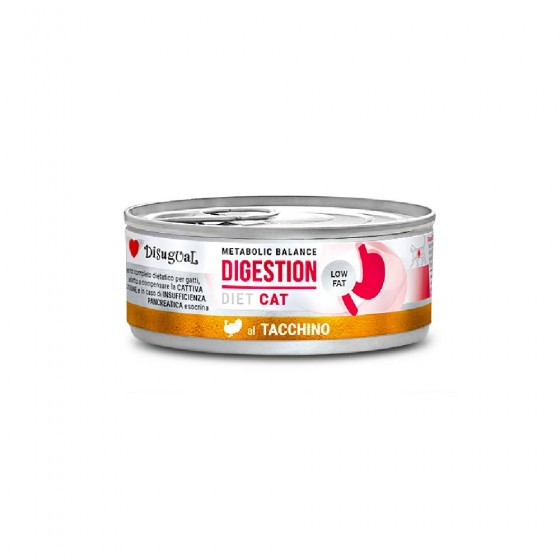 UMIDO PER GATTO DIGESTION DIET GUSTO TACCHINO 85 GR - DISUGUAL