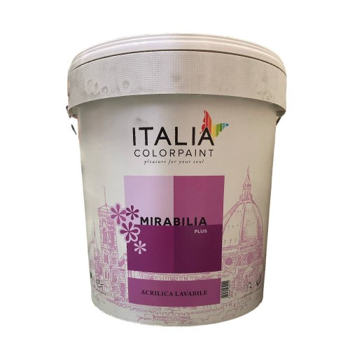 IDROPITTURA "MIRABILIA PLUS" ACRILICA LAVABILE 13 LT - DURIPLASTIC