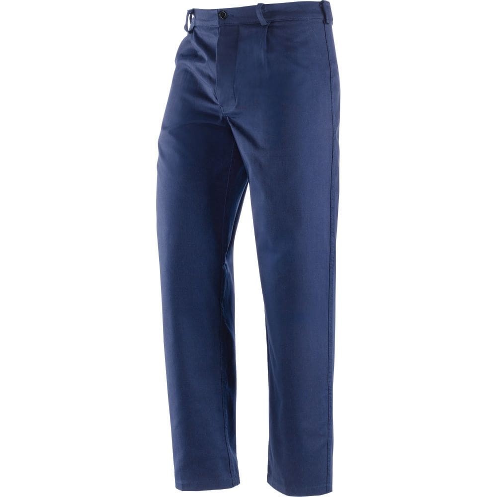 PANTALONE DA LAVORO FUSTAGNO 100% COTONE - NERI GREENBAY